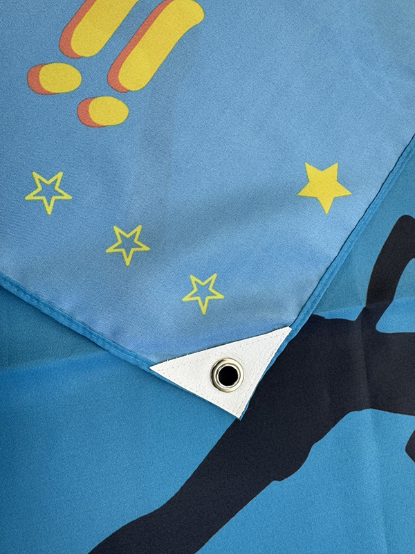 応援幕：持ち運びに便利なポンジ生地の応援幕　大道アスリートクラブ　様