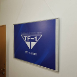 大判パネル印刷による看板作成　TF-1保険サポート　様