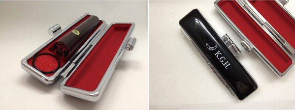 印鑑ケース　卒業記念名入れ